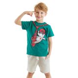 Kravat Koala Erkek Çocuk T-shirt Şort Takım