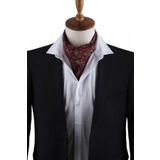 Kravatkolik K598 Bordo Motif Desen Erkek Fular