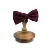 Kravatkolik P1896 Bordo Nokta Desen Büyük Erkek Papyon