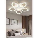 KRAYDINLATMA Yonca Plafonyer Lüks Modern 5'li Günışığı Ledli Avize - Beyaz