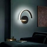 Kraydınlatma Zigo Mimari Modern Ledli Aplik Gün Işığı (Pilli Değildir) - siyah - 4000K - Doğal Işık