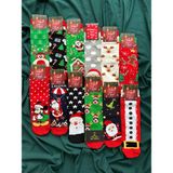 Krc & Global Tekstil Yılbaşı - Noel - Christmas Temalı Çorapları 12'li - 36 - 42 - Renkli