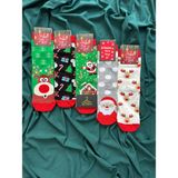 Krc & Global Tekstil Yılbaşı - Noel - Christmas Temalı Çorapları 5'li - Siyah - 36 - 42