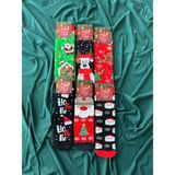 Krc & Global Tekstil Yılbaşı - Noel - Christmas Temalı Çorapları 6'lı - 36 - 42 - Cok Renklı