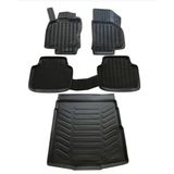 Krc Vw Passat B8 B8,5 2015-2023 3d Havuzlu Paspas + Bagaj Havuzu