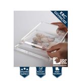 KRCDİJİTAL Fotoğraf Ve Resim Çerçevesi Mıknatıslı Pleksi 12,7 Cm X 17,7 Cm