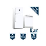 KRCDİJİTAL Mat Beyaz- Beyaz Eşya-buzdolabı-çamaşır Bulaşık Makinası Kaplama Folyo 50*2 Kendinden Yapışkanlı
