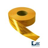 KRCDİJİTAL Sarı Tüvtürk Onaylı Reflektör Fosforlu Şerit Bant Petekli Reflektif Bant 5cm X 1m