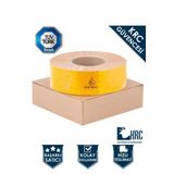 KRCDİJİTAL SARI Tüvtürk Onaylı Reflektör Fosforlu Şerit Bant Petekli Reflektif Bant 5CM X 50M krcNM213