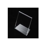 KrcDisplay A5 21cmx15cm Masaüstü L Tipi Dikey Pleksi Föylük Broşürlük Fiyatlık