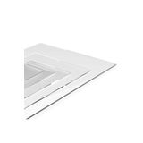 KrcDisplay Şeffaf Pleksi Levha 2.8 mm Pleksiglass 25x25 cm