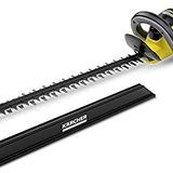 Kärcher 36 V Akku-Heckenschere HGE 36-60, Schnittlänge: 60 cm, 2 Geschwindigkeitsstufen, Sägefunktion, Schnittgutkehrer, Leistung: max. 600-1200 m, verwendbar mit dem Kärcher 36-V-Akku, ohne Akku