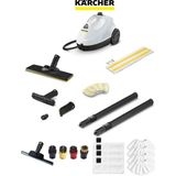 Kärcher Buharlı Temizleyici Sc 2 Easyfix Full-Set+Cam Başlığı 21 Parça Temizlik Seti - Beyaz