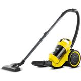 Kärcher Vc 3 Toz Torbasız Multisiklon Elektrik Süpürgesi, 700-1000 Watt, H12 Hepa Filtreli - 11 m - 000-Siyah
