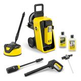 Kärcher Yüksek basınçlı temizleyici K 5 Comfort Premium Home, basınç: 145 bar, basma miktarı: 500 l/saat, yüzey: 40 m²/saat, 18,2 kg, ekstra esnek yüksek basınçlı hortum, hortum makarası, 4'ü 1 arada