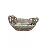 Krd Home Bambu Oval 3 Lu Ekmek Sepetı Krd-1482
