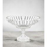 KRD Home Brasilia Ayaklı Meyvelik , Kristal Cam , 30 cm