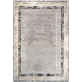 Kreasyon Halı 1267 Modern Gallery Gri 100x300 cm Yolluk