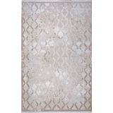 Kreasyon Halı 7558 Modern Elkenz Vizon 200x290 cm Salon Halı