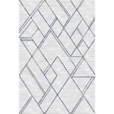 Kreasyon Halı Salon Halısı 200X290 Universal A0306 Mavi