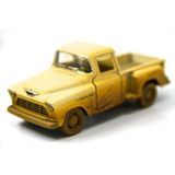 Krem - 1955 Chevy Stepside Pick-up 1:32 Çamurlu Metal Araba