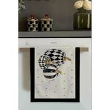 Krem Bal Kabağı Desenli Fırın Mutfak Havlusu 30X50cm