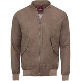 Krem Cepli Süet Bomber Mont - 46
