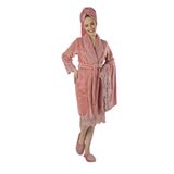Krem Dantelli Bambo Cotton Bornoz set Pudra S