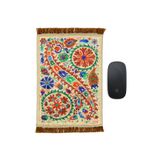 Krem Dekoratif Küçük Halı Mousepad