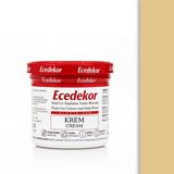 Krem Ecedekor Ahşap Dolgu Macunu Bardak (200Gr)