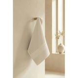 Krem Greek El Havlusu - 50x90 Cm, 225 Gr,%100 Pamuk, Spa Ve Otel Havlusu