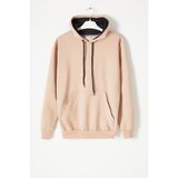 Krem Kanguru Cepli Kapüşonlu Unisex Çocuk Sweatshirt 16783 - 9 - 10 Yaş