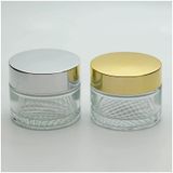 KREM KUTUSU 50 ML (20 ADET) ŞEFFAF SARI KAPAKLI KAVANOZ