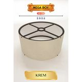 Krem Lambader Başlığı 35 Cm Mega Boy