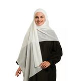 Krem Pratik Hazır Geçmeli Bone Şal Şifon Düz 2506_40