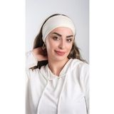 Krem Pratik Hazır Geçmeli Tesettür Bone Viskon Kumaş Sade 3007_40