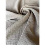 Krem%100 Pamuk Müslin Kumaş – Çift Kat, Bebek ve Kundaklık | 150 cm En