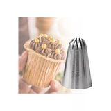 Krema Duyu Büyük Boy Pasta Duyu Paslanmaz Çelik + 4 Adet Şanti Torbası