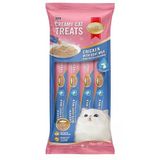 Krema Kedi Ödülü Tavuk ile Keçi Sütü 4X15 gr