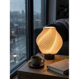 Krema Modern Masa Ve Gece Lambası Ambiyans Lambası, Dekoratif Led Abajur