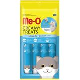 Kremalı Tavuklu ve Ciğerli Kedi Sıvı Ödül Maması 4x15 gr