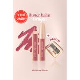 Kremsi, Kalem Şeklinde Renkli Dudak Balmı & Kalemtıraş CLIO Butter Balm Crayon 007 Mauve Shade