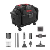 Kress Kh035.9 20Volt 250W/17Kpa Flexi Esnek Hortumlu Şarjlı Islak/Kuru Süpürge & Üfleme (Akü Dahil Değildir)