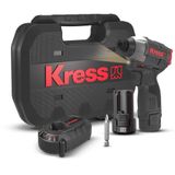 Kress KUB50.2 12 V 2.0 Ah Li-Ion Çift Akülü 140NM Kömürsüz Profesyonel Şarjlı Darbeli Tornavida
