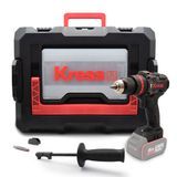 Kress KUC33.1 20 V 5.0 Ah Li-Ion 95 Nm Çift Akülü Kömürsüz Profesyonel Şarjlı Darbeli Matkap