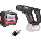 Kress KUC50.91 20VOLT Kömürsüz 1.7j Profesyonel Sds-Plus Pnömatik Şarjlı Matkap + 10MM Mandren (Akü - Renkli