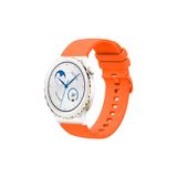 KRETON Huawei Watch Gt3 Pro 43mm ile Uyumlu Kordon Yumuşak Dokulu Soft Renk Tokalı Silikon Kayış