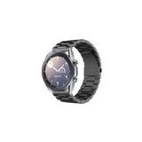 Kreton Kreton Samsung Galaxy Watch 3 41Mm Uyumlu Siyah Kordon Baklava Model Paslanmaz Çelik Metal Kayış