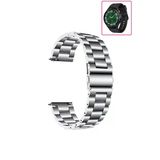 Kreton Kreton Samsung Galaxy Watch 6 Classic 43Mm / 47Mm Uyumlu Gümüş Kordon Baklava Model Paslanmaz Çelik Kayış