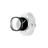 Kreton Kreton Samsung Galaxy Watch 8 40Mm İle Uyumlu Kasa Ve Ekran Koruyucu 360 Tam Koruma Silikon Kılıf